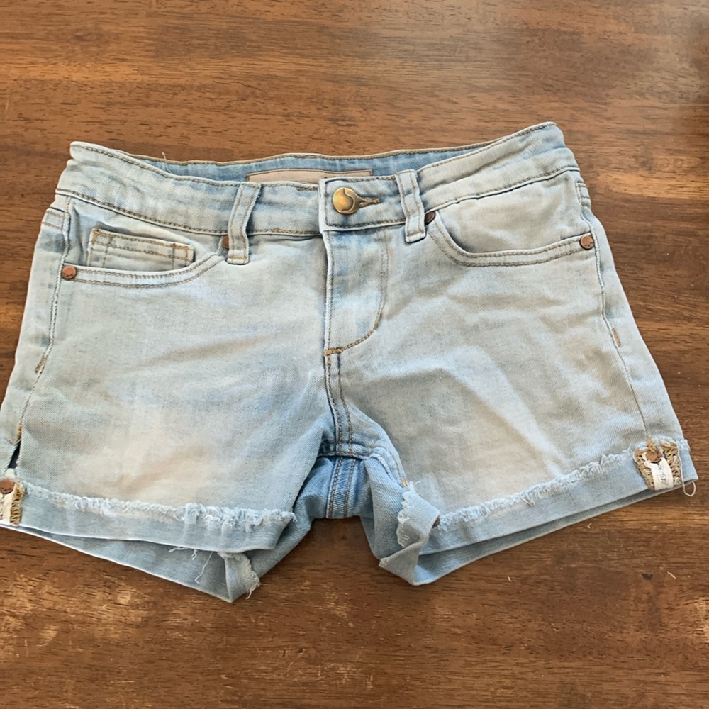 Light bluer joes jeans shorts in great condition